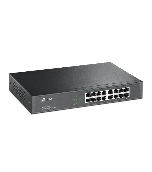 Коммутатор сетевой неуправляемый TP-Link SMB TL-SF1016DS 16 ports 10/100 Мбит/с