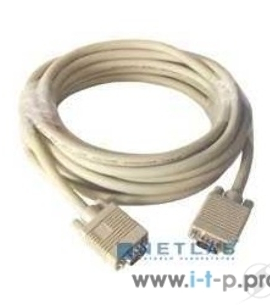 Кабель Gembird/Cablexpert VGA Premium, 15M/15M,5.0м, серый, тройной экран, феррит.кольца