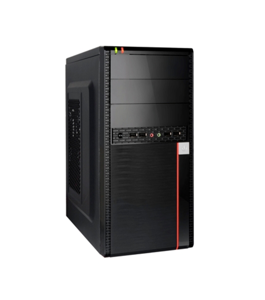 Компьютерный корпус ExeGate EX284036RUS Minitower BA-204U Black, mATX, (AA450, 80мм), 2хUSB+2хUSB 3.0, Audio