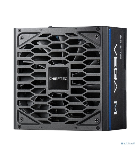 Блок питания Chieftec Vega M PPG-850-C (ATX 3.1, 850W, 80 PLUS GOLD, Active PFC, 135мм fan, Gen5 PCIe, Full Cable Management) Retail