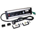 Блок розеток: 3 эл. модуля, 2 USB модуля, 2 порта кат.6, фото 1