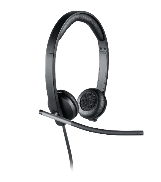 Гарнитура Logitech H650e чёрный, проводная, USB