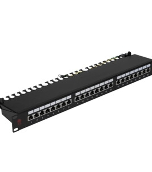 Патч-панель Sysmatrix PP 1901U.S245ES.N 19' 1U 24xRJ45 кат.5E FTP