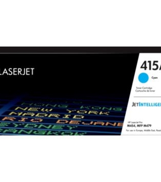 Тонер Картридж HP 415A W2031A голубой (2100 стр.) для HP HP LJ M454/MFP M479