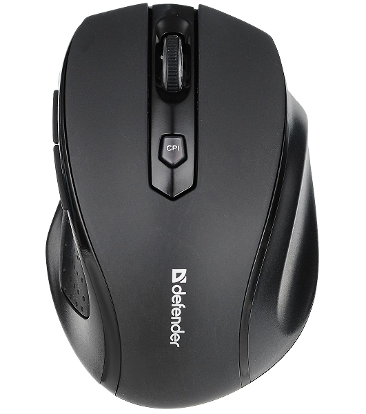 Комплект клавиатура+мышь Defender Berkeley C-925 беспроводной, USB, 1600 DPI, чёрный