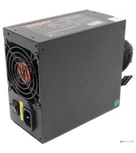 Блок питания серверный 600W ExeGate (RM-600ADS) APFC,2х8см fan, 20+4pin/(4+4)pin, 2xPCI-E, 9xSATA