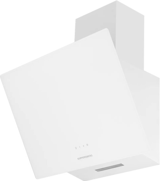 Вытяжка наклонная Kuppersberg F 605 W белый, 59.7 см, 1300 куб. м/ч, 48 дБ