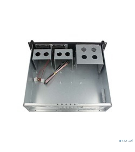 Серверный корпус ExeGate Pro 3U390-08 (RM 19', высота 3U, глубина 390, без БП, USB)