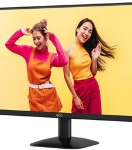 Монитор 23.8' AOC Q24B35 IPS 2560x1440, 120 Гц, 4 мс, 16:9, 250 кд/м², HDMI 2.0, DP 1.4, HDR10, черный