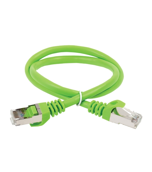 Патч-корд ITK PC02-C5EFL-5M FTP вилка RJ-45-вилка RJ-45 cat.5е 5м зеленый LSZH (уп.:1шт)