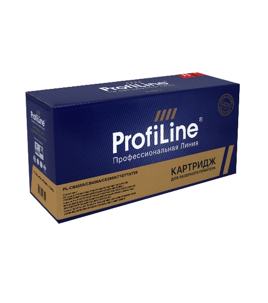 Картридж лазерный ProfiLine совместимый CB435/436/CE285A/712/713/725 для HP P1005/P1006/P1505/M1120/M1130/M1212/Canon 3010/3050/6000 2000к