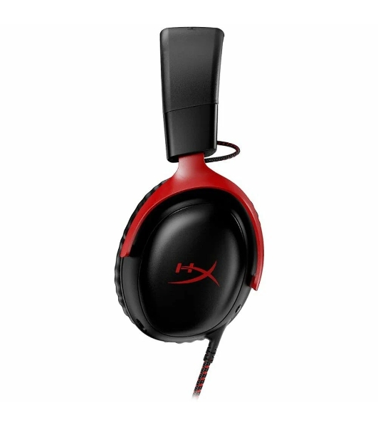 Гарнитура HyperX Cloud III чёрный-красный, проводная, 3.5 мм