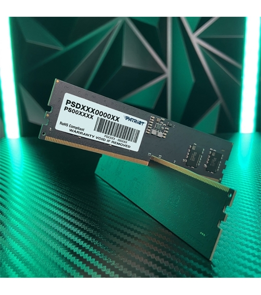 Оперативная память Patriot Signature, DDR5, 32Gb (1x32 GB), 5200 MHz, CL42, DIMM