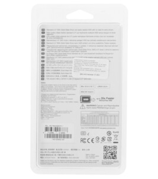Накопитель SSD Apacer AS350X, 1Tb, 2.5', SATA III, R/W 560/540