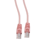 Патч-корд UTP Cablexpert cat.5e, 5м, литой, многожильный, розовый, фото4