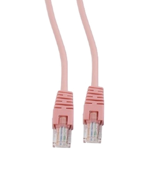 Патч-корд UTP Cablexpert cat.5e, 5м, литой, многожильный, розовый