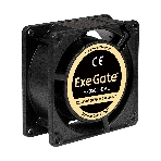 Вентилятор для корпуса ExeGate EX08025BAL черный, 80 мм, 2600 об/мин, 32 дБ, фото 1