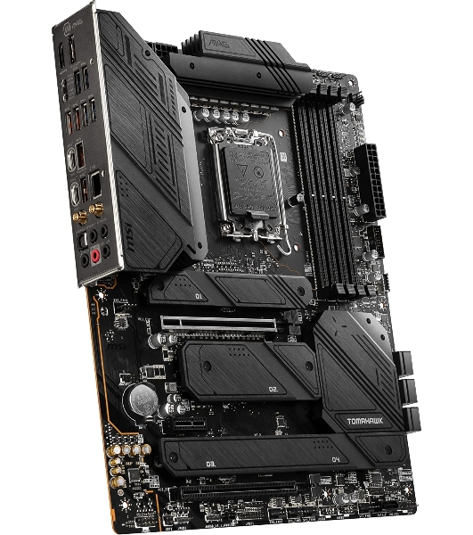 Материнская плата MSI MAG Z790 TOMAHAWK WIFI, LGA 1700, Intel Z790, 4xDDR5, 7xSATA, 4xM.2, 1xPCIe 4.0 x4, 1xPCIe 5.0 x16, 1xHDMI, 1xDP, 1x2.5Gb LAN, 4xUSB-A 3.2 Gen 1, 4xUSB-A 3.2 Gen 2, 1xUSB-C 3.2 Gen 2, 1xUSB-C 3.2 Gen 2x2, 5x3.5 мм, 7.1, Standard-ATX