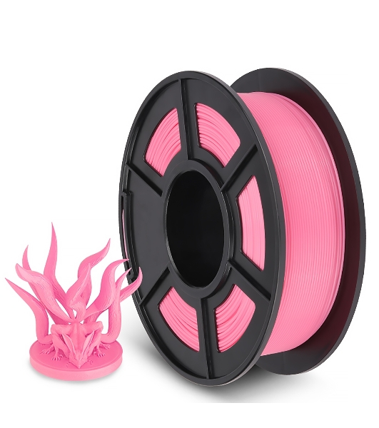 Филамент NVPrint PLA Pink для 3D печати диаметр 1.75мм длина 330 метров масса 1 кг