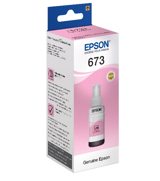 Чернила Epson C13T67364A (light magenta) 70 мл для L800