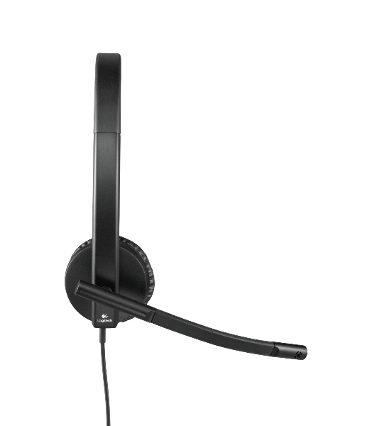 Гарнитура Logitech USB Headset H570e Stereo чёрный, проводная, USB