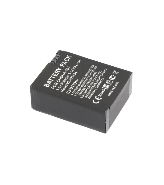 Аккумуляторная батарея для видеокамеры GoPro HD HERO (CHDHA-301) 3,8V 800mAh