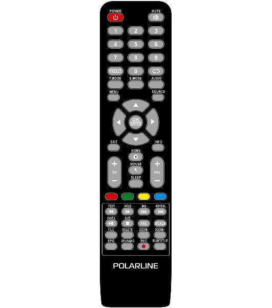 Телевизор PolarLine 32' 32PL55TC-SM (U) черный LED HD 60Hz Салют 1Gb/4Gb