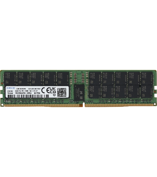Оперативная память Samsung, DDR5, 64GB (1x64GB), 5600MHz, CL46, ECC, RDIMM, OEM