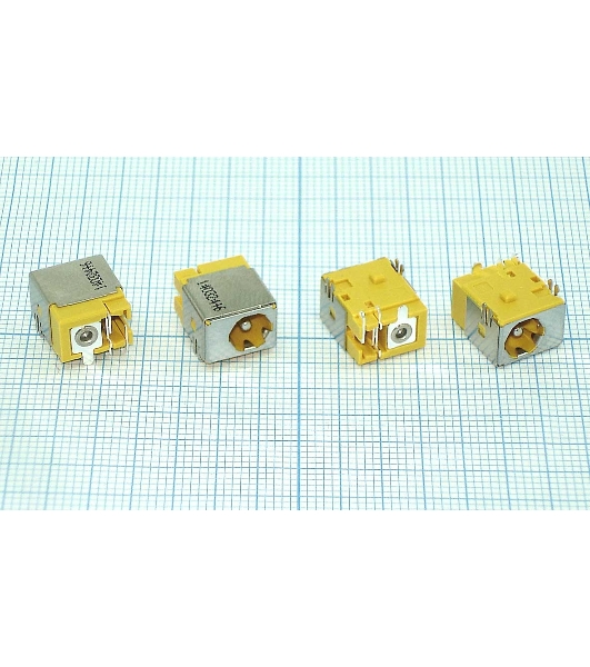 Разъем для ноутбука Acer Aspire PJ056 3650 3660 3680 5050 5570 5040 series (желтый)