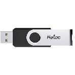 Флешка USB Netac U505 (NT03U505N-128G-20BK), 128Gb, USB 2.0, R/W 70/30, черный/серебристый, фото8