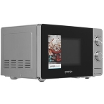 Микроволновая печь Gorenje MO20E1S серебристый, 20 л, 800 Вт, переключатели - поворотный механизм, фото13