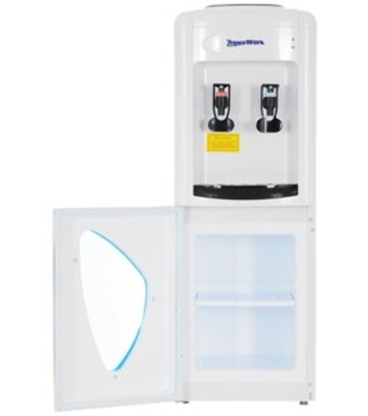 Кулер для воды Aqua Work 0.7LR, верхняя загрузка, нагрев 95 °С, охлаждение 10 °С, белый