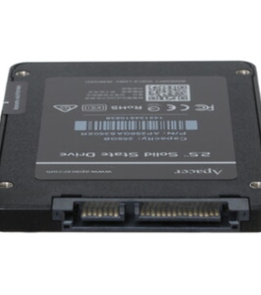 Накопитель SSD Apacer AS350X, 256Gb, 2.5', SATA III, R/W 560/540