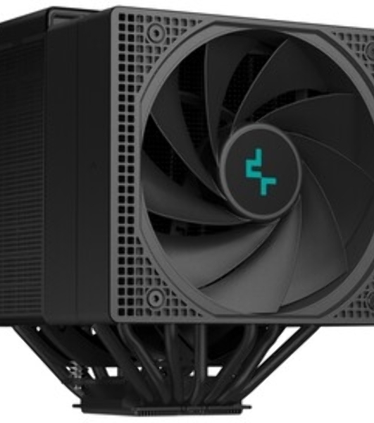 Кулер для процессора DEEPCOOL ASSASSIN IV VC VISION черный, 120 мм, алюминий/медь, 1800 об/мин, 29.3 дБ, 4 pin, 300 Вт, 172 мм