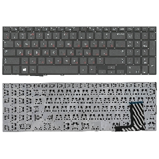 Клавиатура для ноутбука Samsung NP370R5E NP510R5E черная