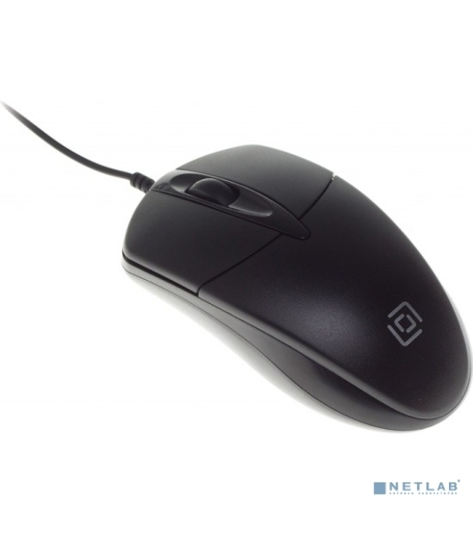 Мышь проводная Oklick 275M черный, 1000 dpi, USB, кнопки - 3