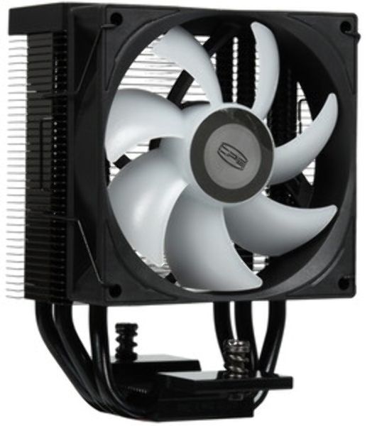 Кулер для процессора PCCooler R300 ARGB BK черный 92мм алюминий+медь 2200rpm 30db 4-pin 150W 133мм