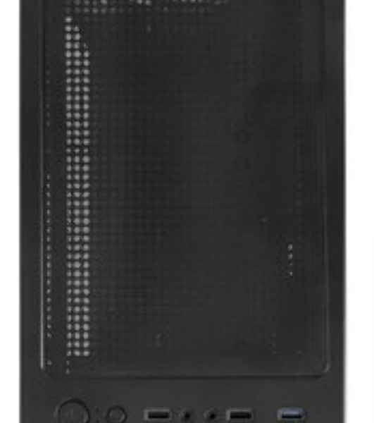 Компьютерный корпус Miditower ExeGate EVO-8225-NPX700 (ATX, БП 700NPX с вент. 12см, 2хUSB+1хUSB 3.0, черный, 2 вент. с RGb подсветкой и полоса на передней панели, боковая панель - закаленное стекло)