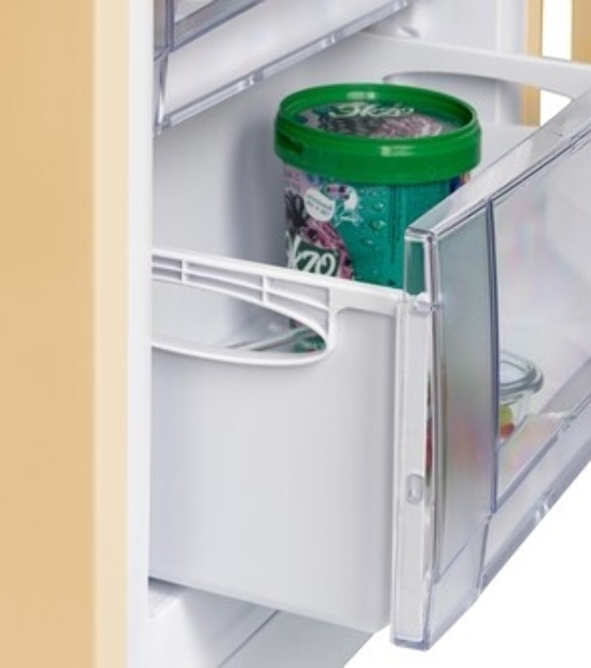 Холодильник Nordfrost NRG 162NF WTM белый кварц двухкамерный 205/105л морозилка снизу, No Frost