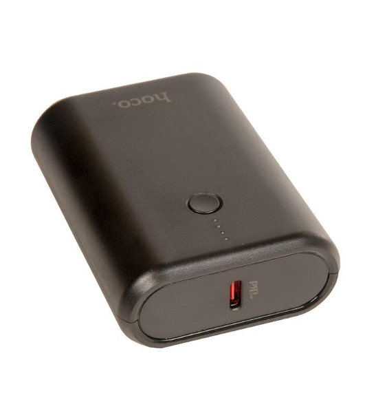 Портативный аккумулятор HOCO Q3 Mayflower быстрая зарядка QC3.0, PD20, USB-A 18W (10000mAh), черный