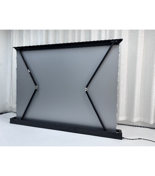 Экран для проектора S'OK SFE-296x165-WH 100'' 4K, напольный с электроприводом, Nanometallic, белый