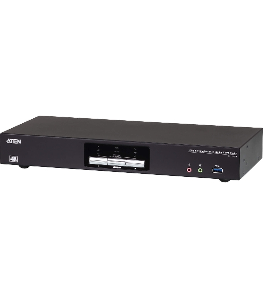 2-Поротовый USB3.0 4K DisplayPort Dual Display KVM переключатель 2-Port USB3.0 4K DisplayPort Dual Display KVM switch