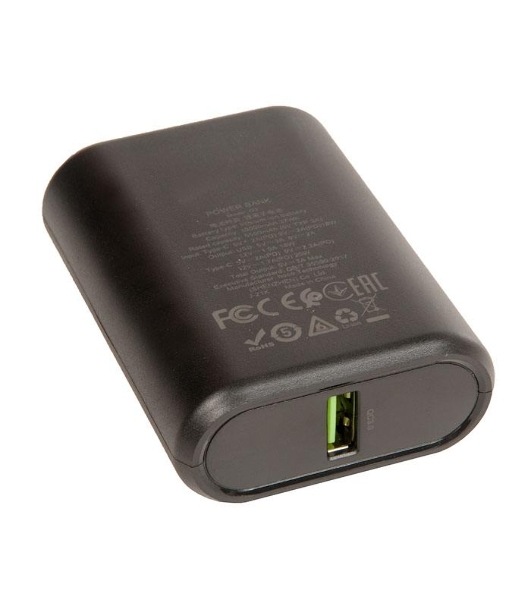 Портативный аккумулятор HOCO Q3 Mayflower быстрая зарядка QC3.0, PD20, USB-A 18W (10000mAh), черный