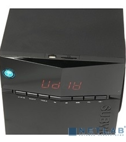 Акустическая система Dialog Progressive AP-230 BLACK акустические колонки 2.1, 35W+2*15W RMS, Bluetooth, USB+SD reader