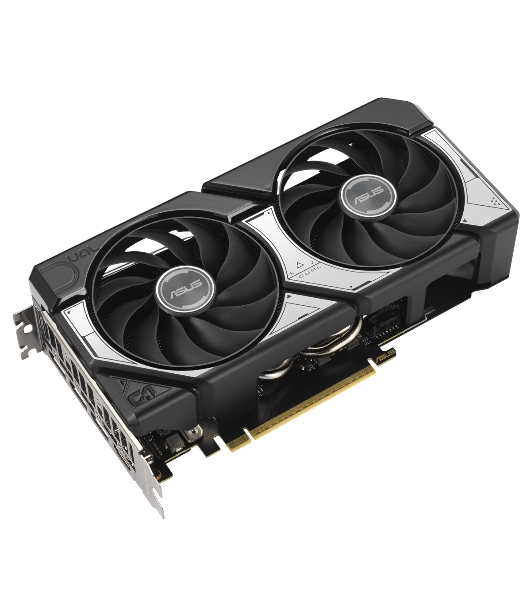 Видеокарта ASUS GeForce RTX 5060 Ti 8G DUAL OC Edition, NVIDIA RTX 5060 Ti, 8 ГБ GDDR7, 128 бит, PCI-e 5.0, 1xHDMI, 3xDP, 2632 МГц