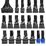 Блок питания серверный 600W ExeGate (RM-600ADS) APFC,2х8см fan, 20+4pin/(4+4)pin, 2xPCI-E, 9xSATA, фото6