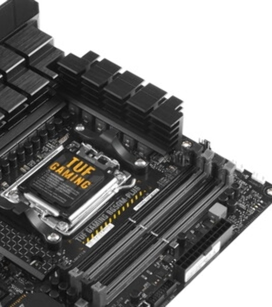 Материнская плата ASUS TUF GAMING B650M-PLUS, AM5, AMD B650, 4xDDR5, 4xSATA, 2xM.2, 1xPCIe 4.0 x16, 1xPCIe 4.0 x4, 1xDP, 1xHDMI, 1x 2.5Gb LAN, 4xUSB-A 3.2 Gen 2, 1xUSB-A 3.2 Gen 1, 1xUSB-C 3.2 Gen 2x2, 5x3.5 мм, 7.1, mATX