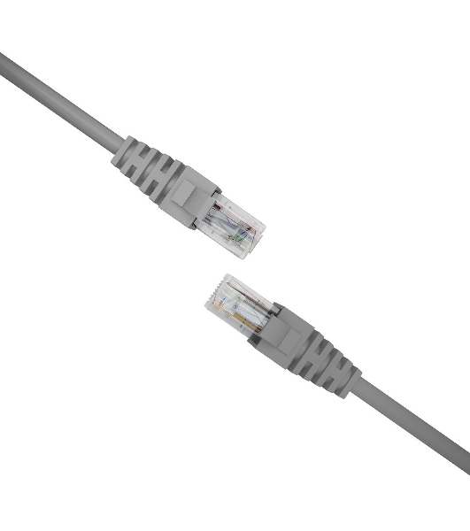 Патч-корд NTSS NTSS-PC-UTP-RJ45-6-0.5-LSZH-GY NTSS-PC-UTP-RJ45-6-0.5-LSZH UTP RJ-45 вил.-вилка RJ-45 кат.6 0.5м серый LSZH (уп.:1шт) 24AWG