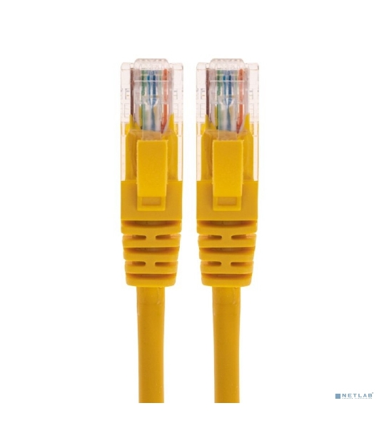 Патч-корд U/UTP Rexant cat.5e, RJ45-RJ45, 26AWG, ZH нг(А)-HF, желтый, 1,5 м