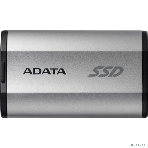 Внешний SSD ADATA SD810, 1TB, USB 3.2 Gen 2x2 Type-C, R/W 2000/2000, серебристый, фото23